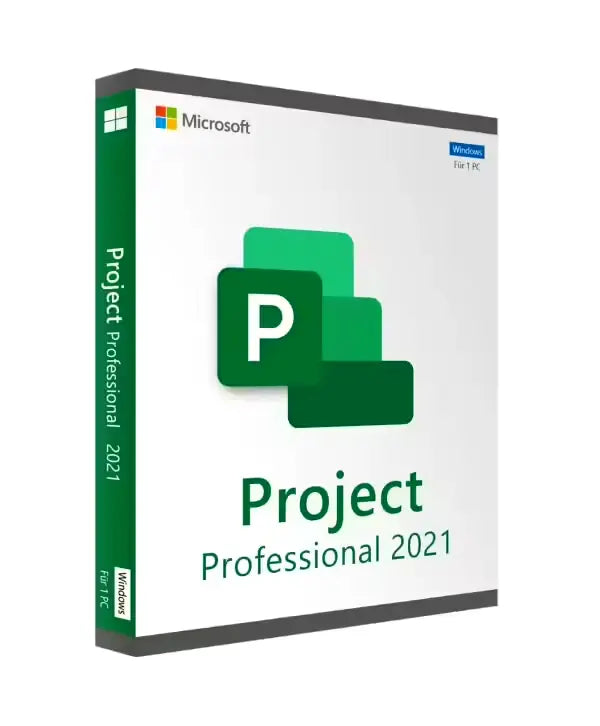 Microsoft Project 2021 Professional license
